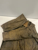 バブアー Barbour 90's 90年代 3ワラント BORDER ボーダー ワックス コットン オイルドジャケット コート VINTAGE ヴィンテージ A201 C42 ジャケット カーキ 101MT-5401