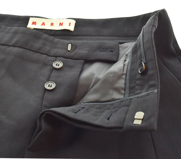 マルニ MARNI  ウールスラックス パンツ PAMAM23U00TW508 スラックス ブラック 42 103MB-443