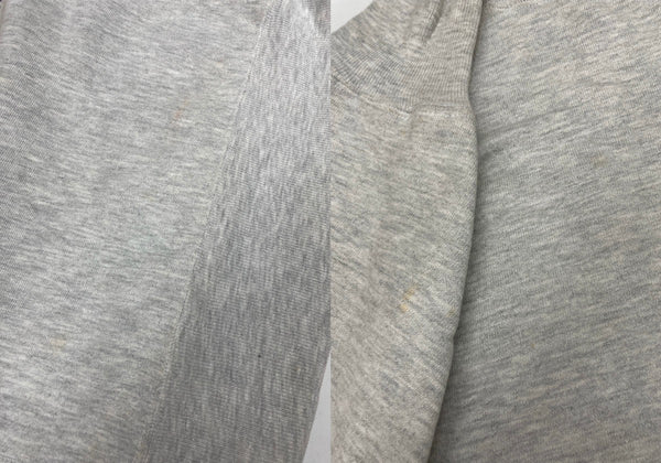 チャンピオン Champion 90s 90年代 刺繍タグ REVERSE WEAVE リバースウィーブ  USA製 WHEATON BASEBALL  灰色 スウェット プリント グレー XLサイズ 104MT-2279