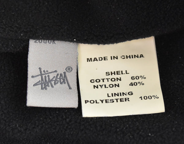 ステューシー STUSSY AUTHENTIC GEAR コットンワークジャケット ジャケット ブラック Mサイズ 103MT-3423