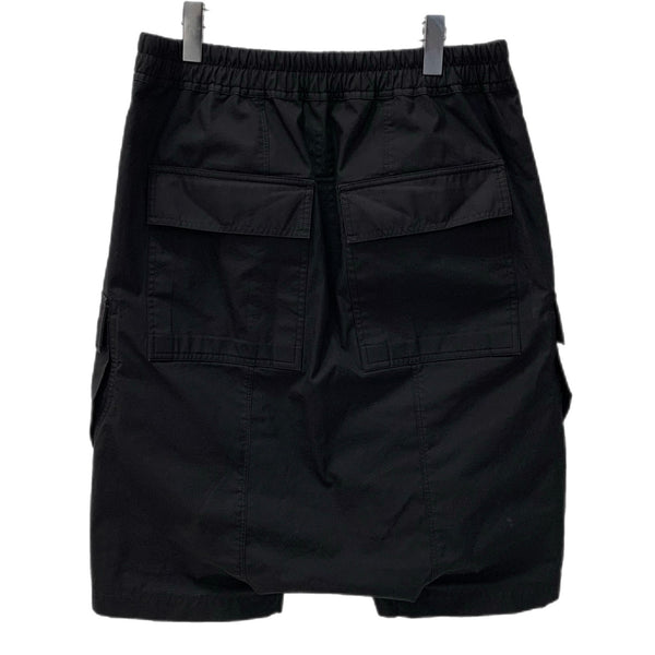 リックオウエンス Rick Owens サルエル ショーツ RU01C4389-TF ハーフパンツ ブラック 38サイズ 201MB-1213