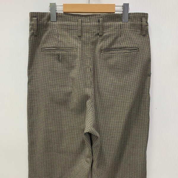 ヨーク YOKE チェックパンツ YK19SS0033P スラックス ベージュ XSサイズ 201MB-1198