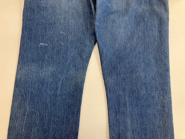 リーバイス Levi's 70's 70年代 505 66後期 ボタン裏6刻印 42TALON ZIPPER VINTAGE ヴィンテージ デニム ブルー W38L32 101MB-659