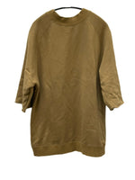 エス ES:S CUT-OFF SLEEVE SWEAT SHIRT カットオフ スウェット シャツ 24SSW-CUCUK-1008 ブラウン M 601LT-13