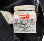 リーバイス Levi's 00s 後染め ブラック ジーンズ デニムパンツ 黒 デニム ブラック W33 L34 103MB-216