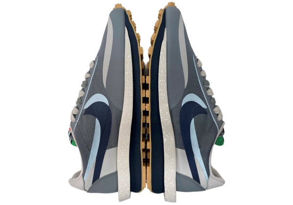 ナイキ NIKE 21年製 × CLOT クロット × SACAI  サカイ LDWAFFLE NEUTRAL GREY ワッフル ニュートラル グレー シューズ 灰 DH3114-001 メンズ靴 スニーカー グレー 28cm 104S-794