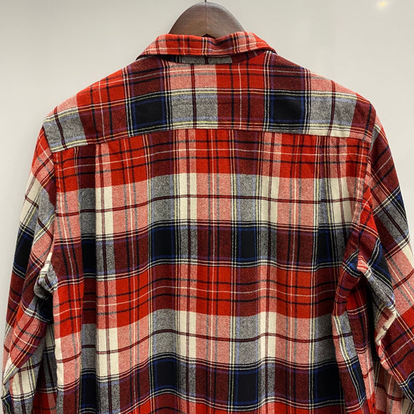 【曜日割引対象外】 ヴィンテージ vintage 60's Penneys Towncraft タウンクラフト Wool Shirt 長袖シャツ レッド Mサイズ 201MT-4368 VB