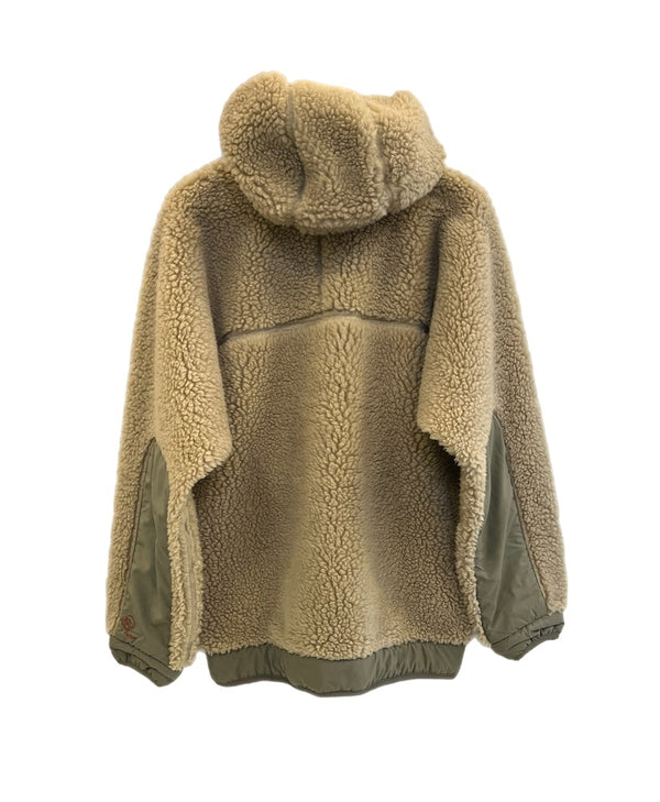 パタゴニア PATAGONIA 00s 00's 04年製 Retro Rhythm Hoody レトロ リズムフーディー フリースジャケット ナチュラル カーキ ベージュ USA製 20930F4 ジャケット ベージュ Mサイズ 101MT-5022