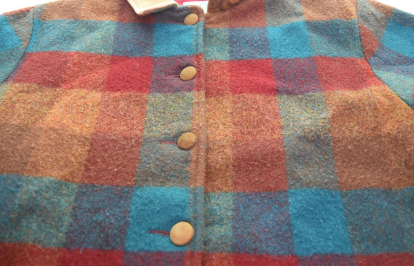 エルエルビーン L.L.Bean 80s USA製 チェック ウールジャケット ジャケット Mサイズ 103LT-138