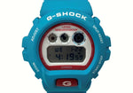 ジーショック G-SHOCK × LIFTED RESEARCH GROUP リフテッド リサーチ グループ LRG CASIO カシオ 20気圧防水 耐衝撃性 腕時計 ウォッチ 白 青 DW-6900LRG メンズ腕時計ブルー 104T-6