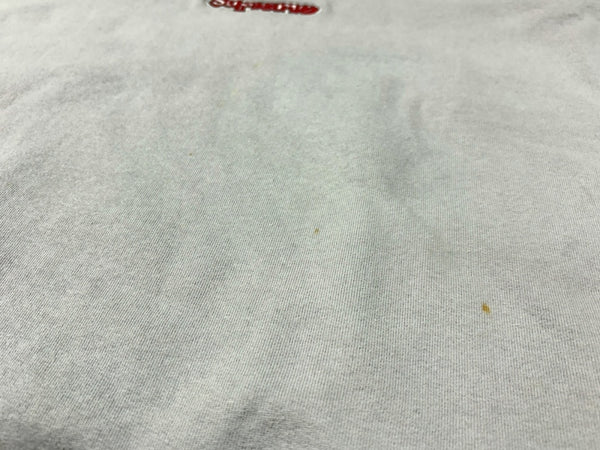 シュプリーム SUPREME 21SS Gonz Logo Crewneck ゴンズ ロゴ クルーネック スウェット パーカー 灰 スウェット 刺繍 グレー Lサイズ 104MT-1093