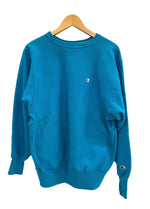 チャンピオン Champion 90s～ ヴィンテージ vintage 刺繍タグ リバースウィーブ REVERSE WEAVE US古着 USA製 アメリカ製 ターコイズ XL スウェット ブルー LLサイズ 101MT-4404