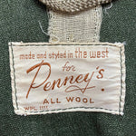 【曜日割引対象外】 ヴィンテージ vintage 40's 40s 40年代 ペニーズ PENNEYS TALON zip ハンティング ジャケット グリーン 201MT-3404 VB