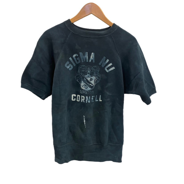 チャンピオン Champion 60's 60年代 ランタグ 3段プリント カレッジ ペンキ 半袖スウェット VINTAGE ヴィンテージ スウェット ブラック Mサイズ 101MT-4813