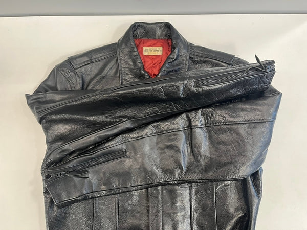 ウエストライド WESTRIDE レザー シングルライダース ジャケット 黒 サイズ42 ジャケット ブラック 101MT-5158