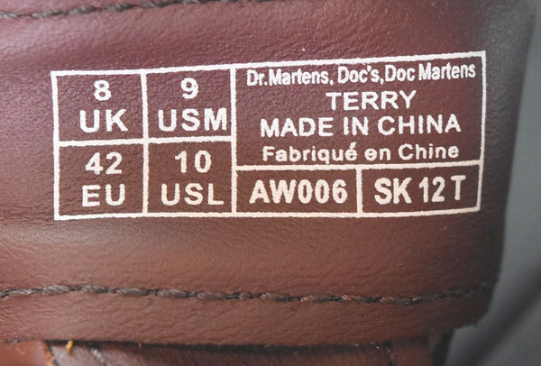 ドクターマーチン Dr.Martens TERRY テリーストラップサンダル UK8 茶 AW006 SK12T メンズ靴 サンダル その他 ブラウン 26.5cm 103S-1111