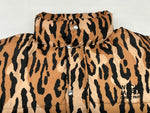 ワコマリア WACKO MARIA × NANGA ナンガ 21AW LEOPARD DOWN JACKET TYPE-1 レオパード ダウン ジャケット 茶 ジャケット ヒョウ柄・レオパード柄 ブラウン Sサイズ 104MT-1117