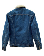 リーバイス Levi's 80s BOA DENIM JACKET ボア デニム ジャケット Gジャン ボタン ヴィンテージ USA製 アウター インディゴ 青 70608 34R ジャケット ロゴ ブルー 104MT-2147