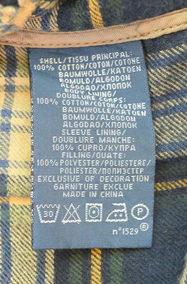 ラルフローレン RalphLauren 90s スウィングトップ ブルゾン 中綿 チンストラップ TALONジッパー ジャケット ベージュ LLサイズ 103MT-2630