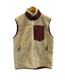 パタゴニア PATAGONIA M's Classic Retoro-X Vest クラシックレトロXベスト ボアベスト フリースベスト 23048 ベスト ベージュ Lサイズ 101MT-5405