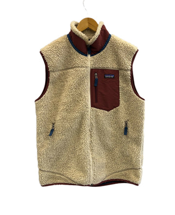 パタゴニア PATAGONIA M's Classic Retoro-X Vest クラシックレトロXベスト ボアベスト フリースベスト 23048 ベスト ベージュ Lサイズ 101MT-5405
