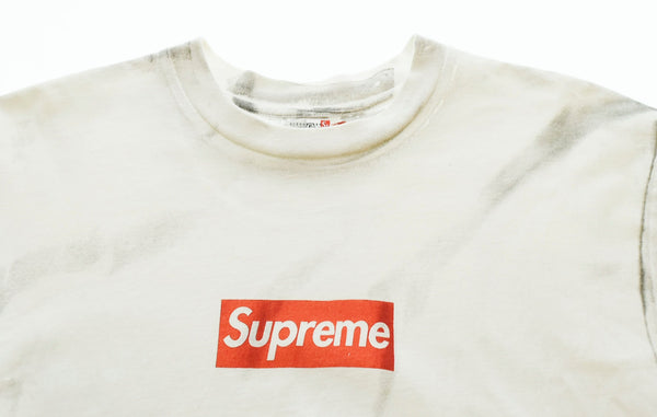 シュプリーム SUPREME 24ss Maison Margiela MM6 Box Logo Tee S/S エムエムシックス メゾンマルジェラ 転写プリント ボックスロゴ Tシャツ ホワイト Sサイズ 103MT-941