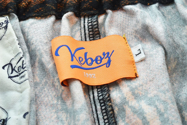 ケボズ KEBOZ PYTHON SHORTS パイソン柄 ハーフパンツ ハーフパンツ マルチカラー Lサイズ 103MB-451