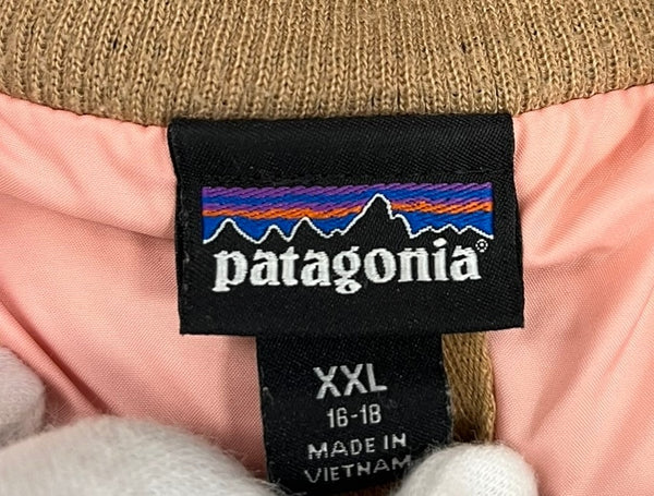 パタゴニア PATAGONIA Retro-X Fleece Bomber Jacket レトロX ボアジャケット フリースジャケット レディース キッズ 65415FA19 コート・ジャケット 無地 ブラウン 3Lサイズ 101KT-13