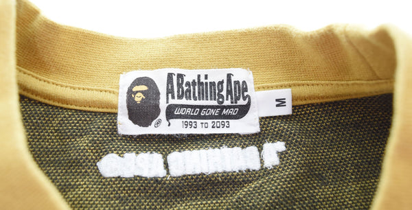 アベイシングエイプ A BATHING APE  1st カモ ジャカード カレッジ リラックスフィット クルーネックスウェット 001SWL301307M スウェット マルチカラー Mサイズ 103MT-2983