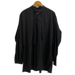 サイト S'YTE タッセルシャツ UV-B20-080 長袖シャツ ブラック 3サイズ 201MT-4141