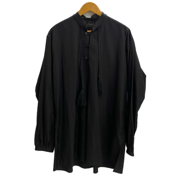 サイト S'YTE タッセルシャツ UV-B20-080 長袖シャツ ブラック 3サイズ 201MT-4141