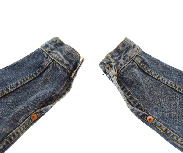 リーバイス Levi's 90s 日本製 71506XX デニムジャケット 1st  大戦モデル BIGE 90's ドーナツボタン ビッグE 36 ジャケット ブルー 103MT-3274