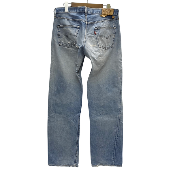 【曜日割引対象外】 リーバイス Levi's 80's 501 赤耳 USA製 デニム ブルー W32サイズ 201MB-1158 VB