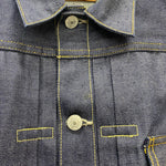 【曜日割引対象外】 リーバイス Levi's LEVI'S VINTAGE CLOTHING 506XX 1936モデル TYPE 1 トラッカージャケット 日本製 リジット デニム ジャケット ブルー 42サイズ 201MT-4638 VB