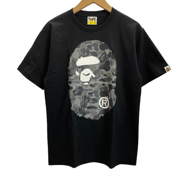 ア ベイシング エイプ A BATHING APE Color Camo Side Big Ape Head Tee Tシャツ ブラック Mサイズ 201MT-3888