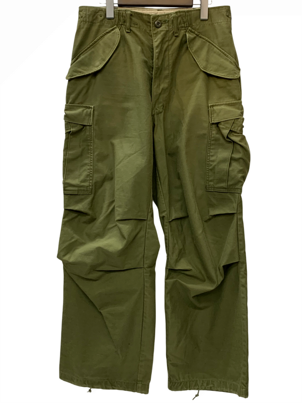 【曜日割引対象外】 ヴィンテージ vintage 70's US.ARMY M-65 フィールドパンツ 74年製 W32 カーゴパンツ カーキ Sサイズ 201MB-797 VB