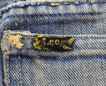 リー Lee 60s Vintage 101Z サイド黒タグ セミオートタロン ボタン裏33 赤耳 60's ヴィンテージ デニム ブルー W38 103MB-679
