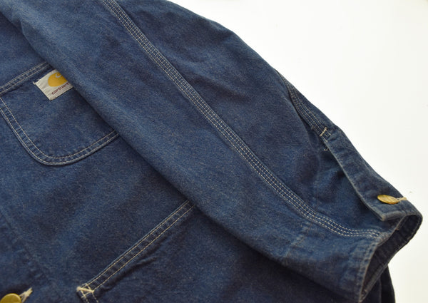 カーハート Carhartt 90'S チョアコートデニム カバーオール USA ジャケット ブルー 103MT-3368