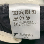 コモリ COMOLI 23AW デニムオーバーパンツ R01-03010 デニム ブラック サイズ2サイズ 201MB-1202