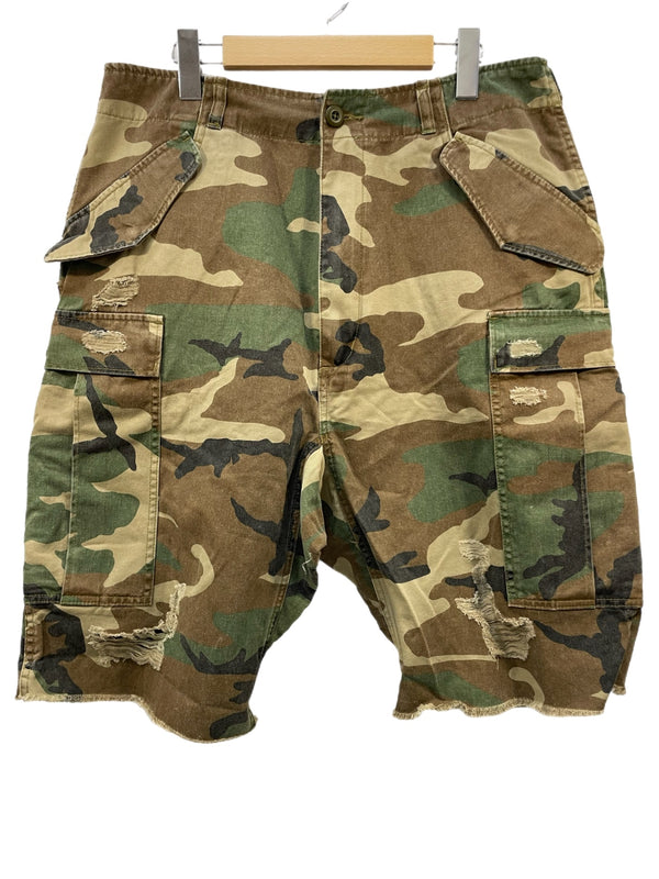 アール サーティーン R13 カモフラージュ カーゴ ハーフパンツ R13M1153-15 マルチカラー 36 601MB-2