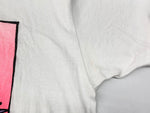 ヴィンテージ VINTAGE ITEM 90's GRIMMY Stesman アメコミ キャラクター USA製 袖 シングル 白 Tシャツ プリント ホワイト Lサイズ 104MT-355
