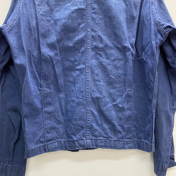 【曜日割引対象外】 ハリスアンドフランク HARRIS&FRANK ~70's デニムワークジャケット ジャケット ネイビー 201MT-4123 VB
