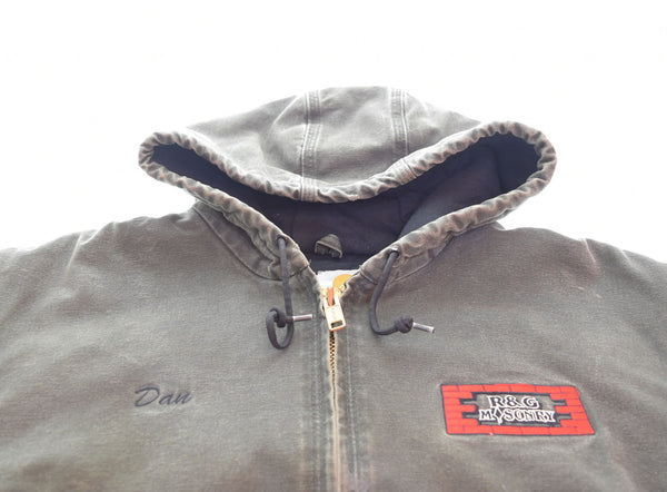 カーハート Carhartt 00s Carhart アクティブジャケット J130 ジャケット グリーン LLサイズ 103MT-2569