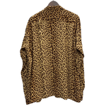 【曜日割引対象外】 スターオブハリウッド STAR OF HOLLYWOOD 長袖 レーヨン オープンカラーシャツ SH29489 長袖シャツ ブラウン XXLサイズ 201MT-4476 VB