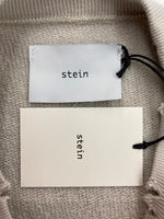 シュタイン stein 22AW OVERSIZED REBUILD SWEAT LS オーバーサイズ リビルド スウェット トレーナー 加工 クリーム 薄茶 st.441 スウェット プリント ベージュ Sサイズ 104MT-1640