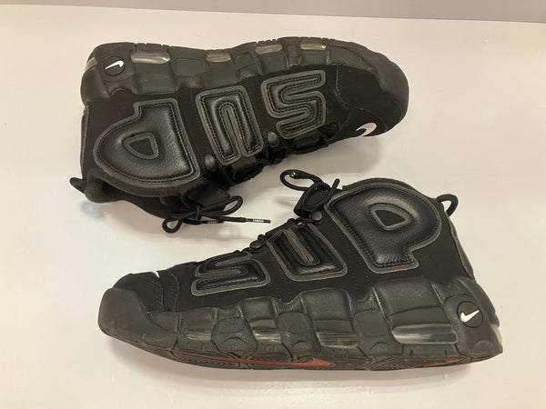 ナイキ NIKE Supreme × Nike Air More Uptempo black シュプリーム × ナイキ エアモアアップテンポ ブラック 902290-001 メンズ靴 スニーカー ブラック 26.5cm 101-shoes1710