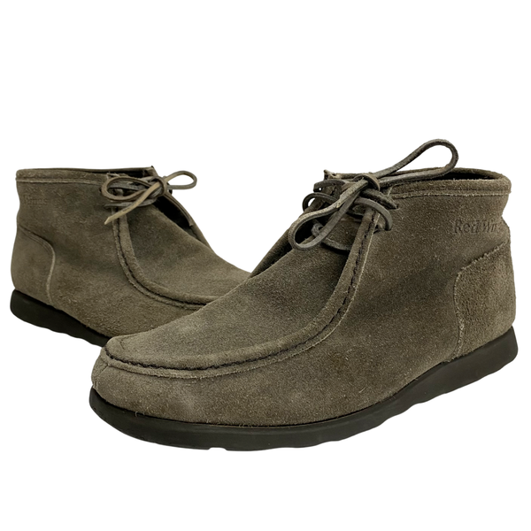 【曜日割引対象外】 レッドウィング RED WING スエード ワラビーブーツ 9 1/2 USA製 8892 メンズ靴 ブーツ その他 グレー 27.5cmサイズ 201-shoes1557 VB