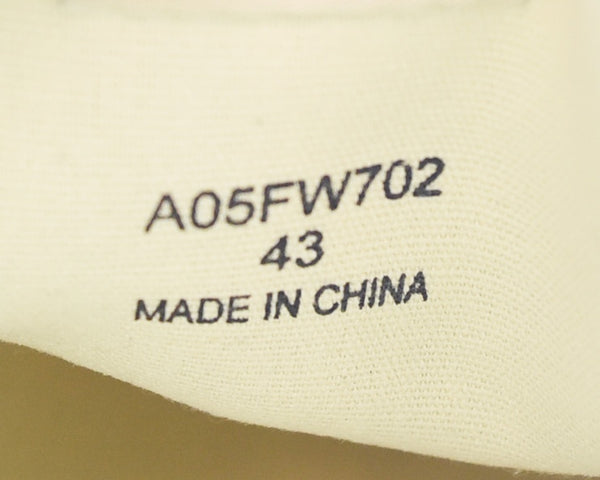 メゾン ミハラヤスヒロ Maison MIHARA YASUHIRO HANK ハンク original sole canvas Low-Top ローカット  A05FW702 メンズ靴 スニーカー ブラック 43 27.5cm 103S-1349