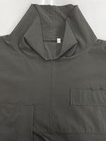 ヒューミス HUMIS 20AW MILITARY TURTLENECK L/S TEE ミリタリー タートルネック ロンT ハイネック プルオーバー 灰 M-T01403 スウェット 無地 グレー Mサイズ 104MT-2113