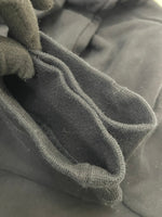 メゾンマルジェラ Maison Margiela  アップサイドダウンロゴ 刺繍 クルーネック スウェット S50GU0166 54 ブラック 601MT-42